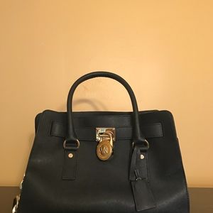 MK Bag Black with Straps
